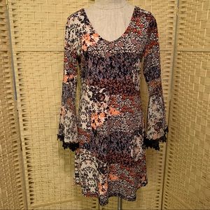 Boho pattern dress